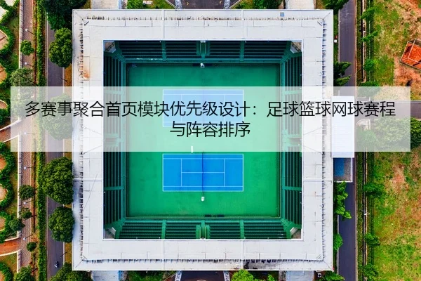 多赛事聚合首页模块优先级设计：足球篮球网球赛程与阵容排序